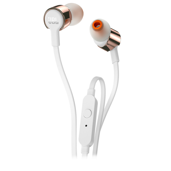Наушники JBL T210 Золотой Rose Проводная/ Персональный photo 1