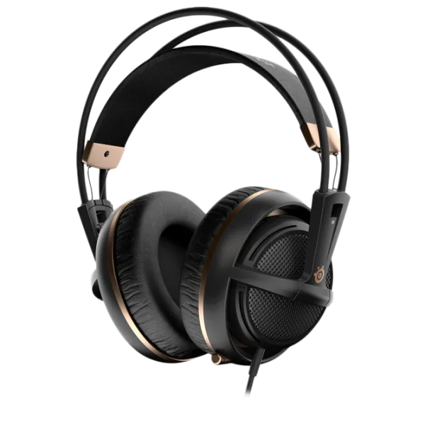 Căști Steelseries Siberia 200 Alchemy Gold Cu fir/ Gaming photo 1