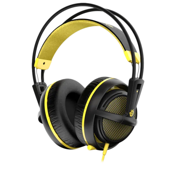 Căști Steelseries Siberia 200 proton Yellow Cu fir/ Gaming photo 1