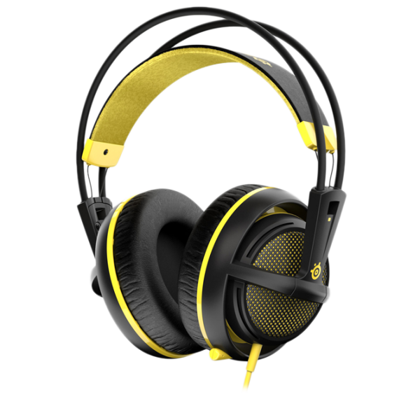 Căști Steelseries Siberia 200 proton Yellow Cu fir/ Gaming photo 1