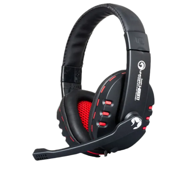 Căști Marvo H8311 Black Cu fir/ Gaming photo 1