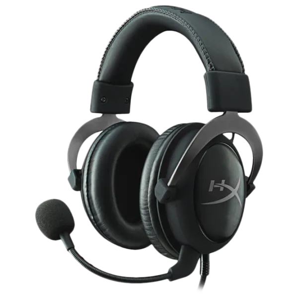 Наушники HyperX Cloud II Gun Metal Metal Черный Проводная/ Игровой photo 1