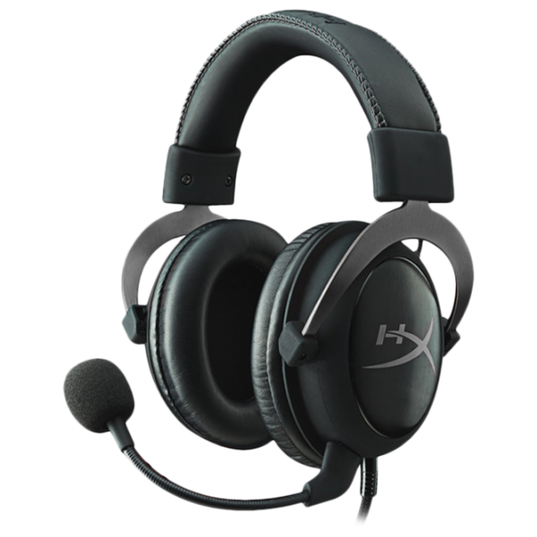 Наушники HyperX Cloud II Gun Metal Metal Черный Проводная/ Игровой photo 1