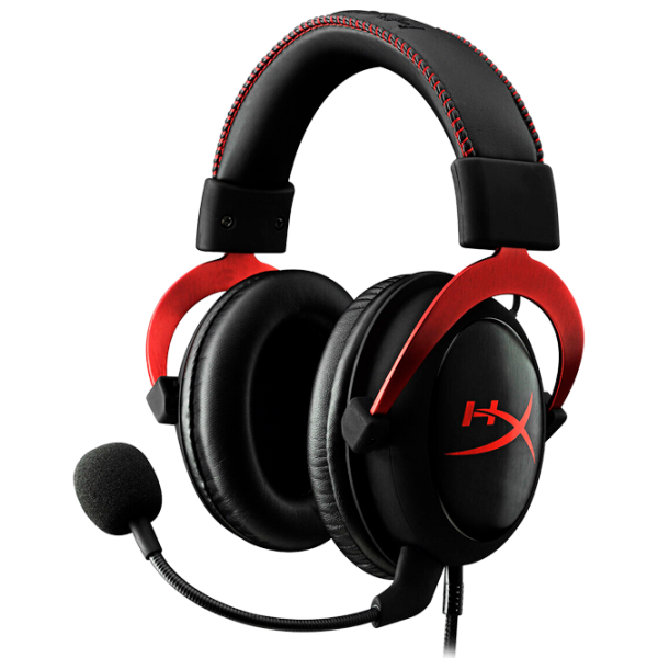 Căști HyperX Cloud II Black Red Cu fir/ Gaming photo 1