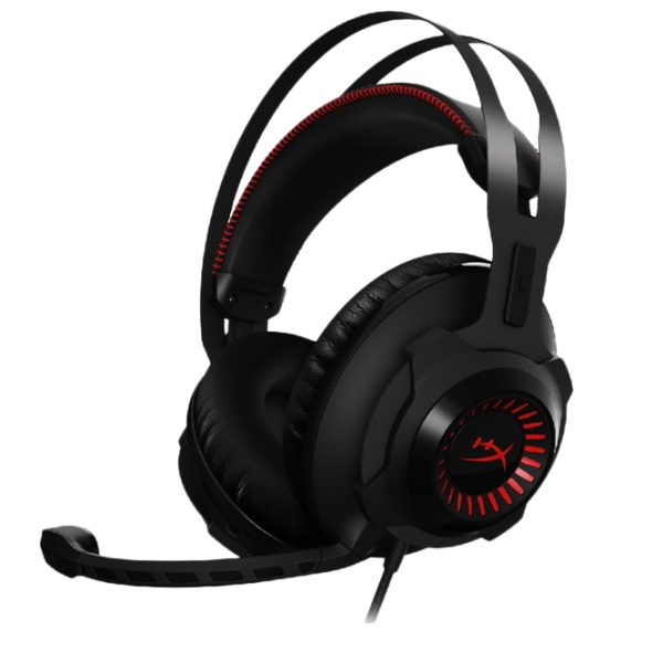 Căști HyperX Revolver Red Black Cu fir/ Gaming photo 1 Căști HyperX Revolver Red Black Cu fir/ Gaming photo 1