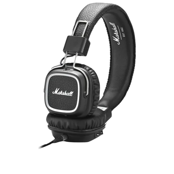 Наушники Marshall Major II Steel Черный Проводная/ Персональный photo 1
