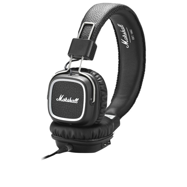 Наушники Marshall Major II Steel Черный Проводная/ Персональный photo 1