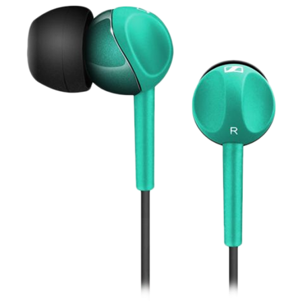 Наушники Sennheiser CX 215 Черный Зеленый Проводная/ Персональный photo 1