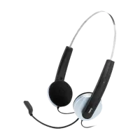 Căști Genius HS-210U White Black Cu fir/ Personal