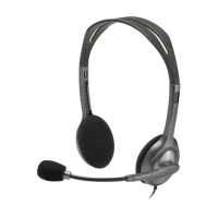 Căști Logitech H110 Black Cu fir/ Personal