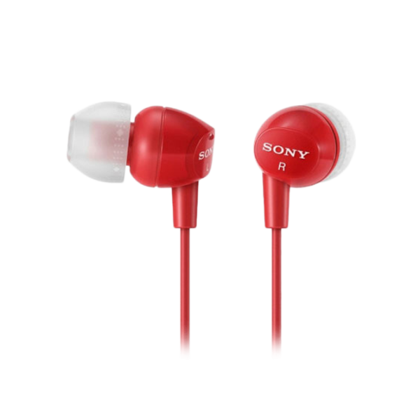 Наушники Sony EX10LPR Красный Проводная/ Персональный photo 1