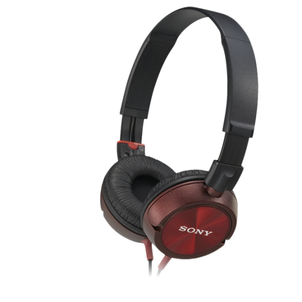 Наушники Sony MDR-ZX300R Красный Проводная/ Персональный photo 1