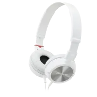 Căști Sony MDR-ZX300W White Cu fir/ Personal