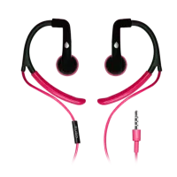 Căști Puro IPHFSPORT1 Pink Cu fir/ Sport