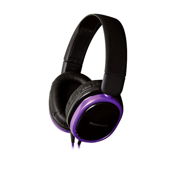 Наушники Panasonic RP-HX250E-V Черный Пурпурный Проводная/ Персональный photo 1