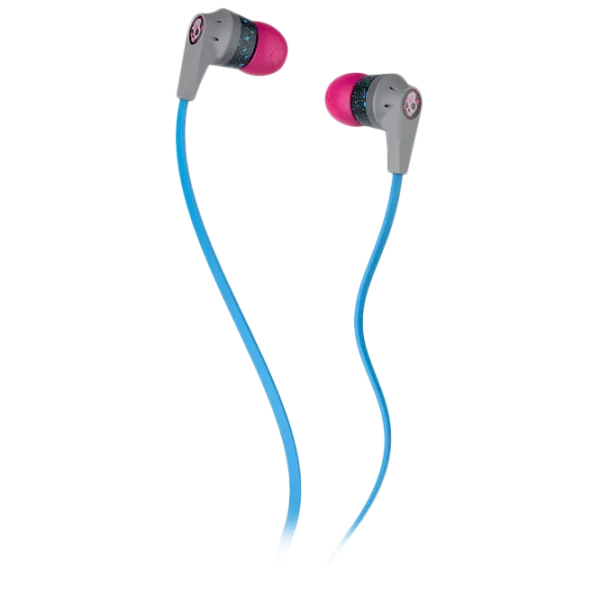 Наушники SkullCandy S2IKFZ-383 INKD 2.0 Cyan Серый Проводная/ Персональный photo 1