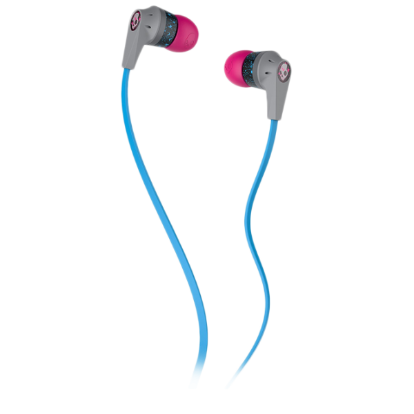 Наушники SkullCandy S2IKFZ-383 INKD 2.0 Cyan Серый Проводная/ Персональный photo 1