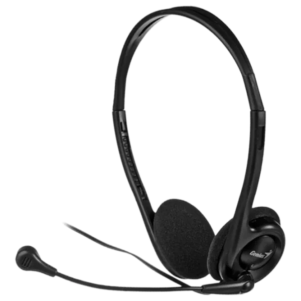 Наушники Genius HS-200C Черный Проводная/ Персональный photo 1