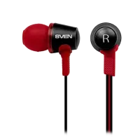 Căști Sven SEB 190 Black Red Cu fir/ Personal