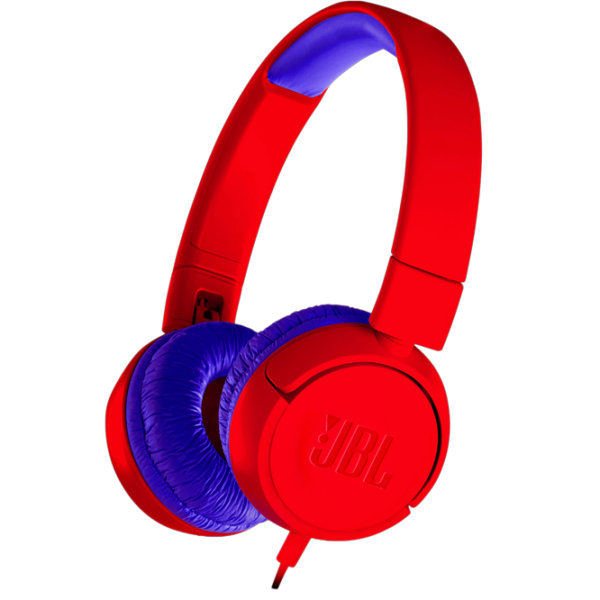 Наушники JBL JR300 Красный Проводная/ Детские photo 1