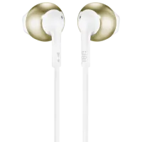 Căști JBL T205 Gold White Cu fir/ Personal