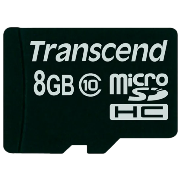 Карта памяти Transcend TS8GUSDC10 8 ГБ MicroSD Card/ Class10 photo 1