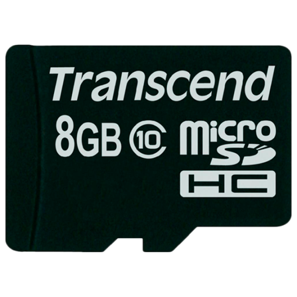 Карта памяти Transcend TS8GUSDC10 8 ГБ MicroSD Card/ Class10 photo 1