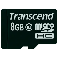 Card memorie Transcend TS8GUSDC10 8 GB MicroSD Card/ Class10