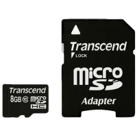 Card memorie Transcend 8 GB MicroSD Card/ Class10