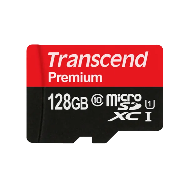 Карта памяти Transcend 128 ГБ MicroSD Card/ Class10 photo 1