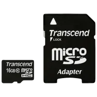 Card memorie Transcend TS16GUSDC10 16 GB MicroSD Card/ Class10