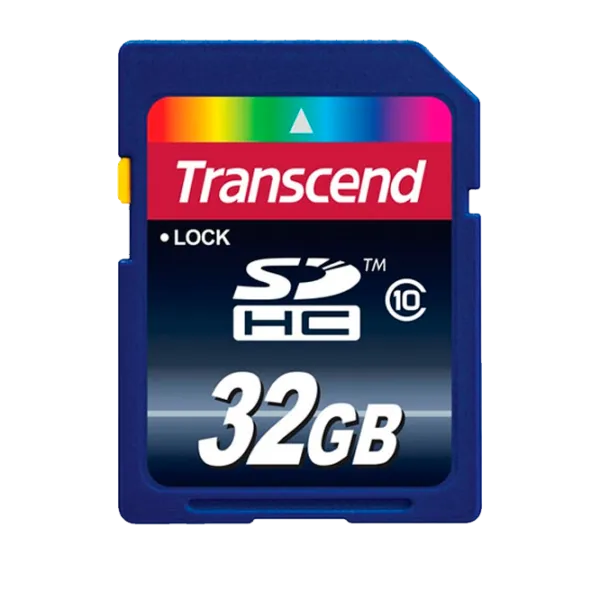 Memory Card Transcend SD Card 32 ГБ SD Card/ Class10 photo 1