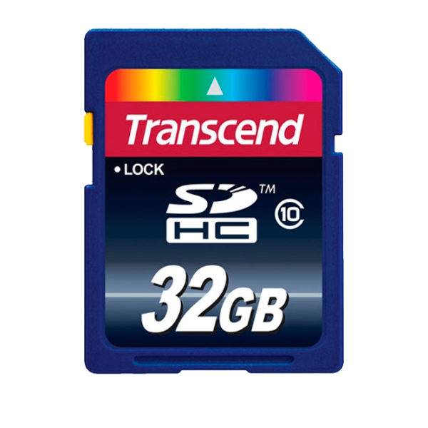 Memory Card Transcend SD Card 32 ГБ SD Card/ Class10 photo 1