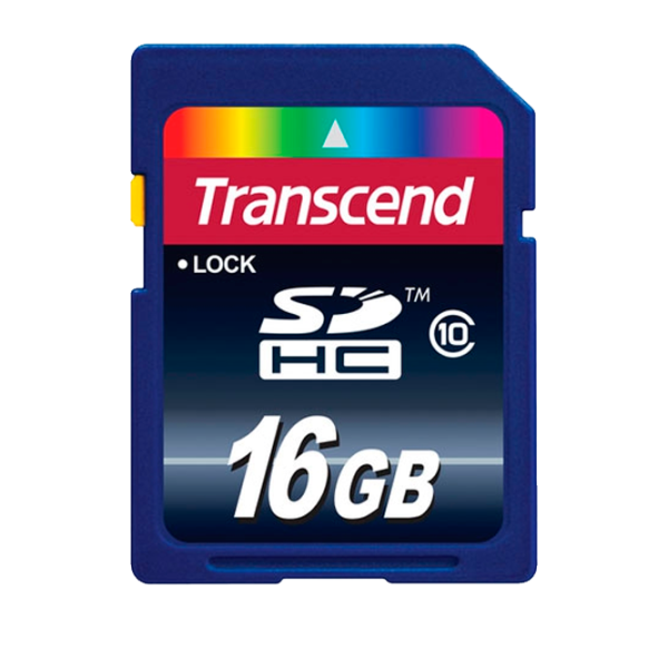 Memory Card Transcend SD Card 16 GB SD Card/ Class10 photo 1