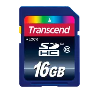Memory Card Transcend SD Card 16 ГБ SD Card/ Class10