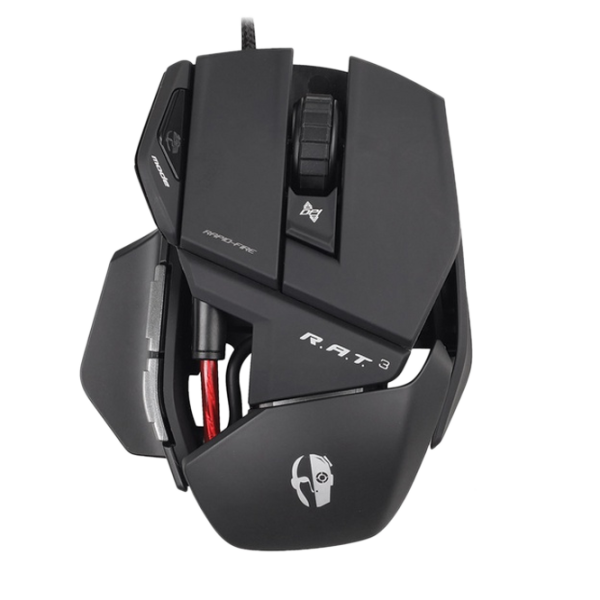 Mouse Mad Catz RAT 3 USB/ Black photo 1