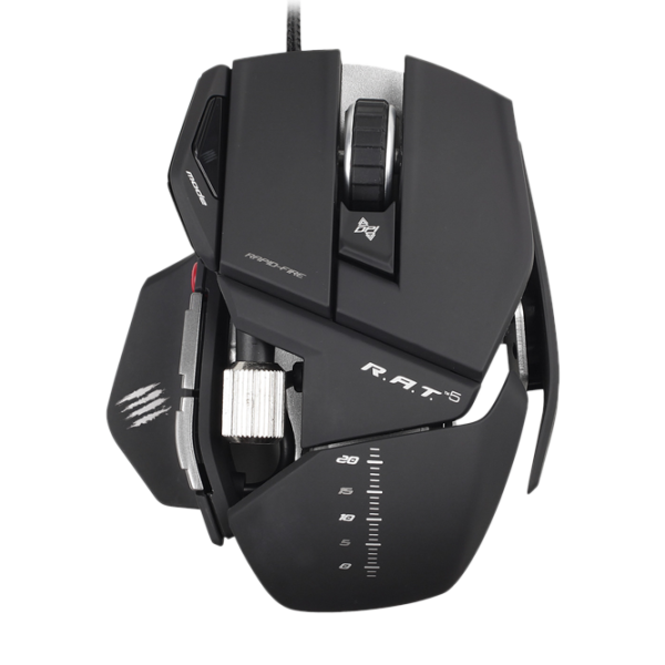 Mouse Mad Catz RAT 5 USB/ Black photo 1