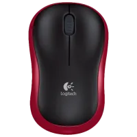 Мышь Logitech M185 USB/ Красный
