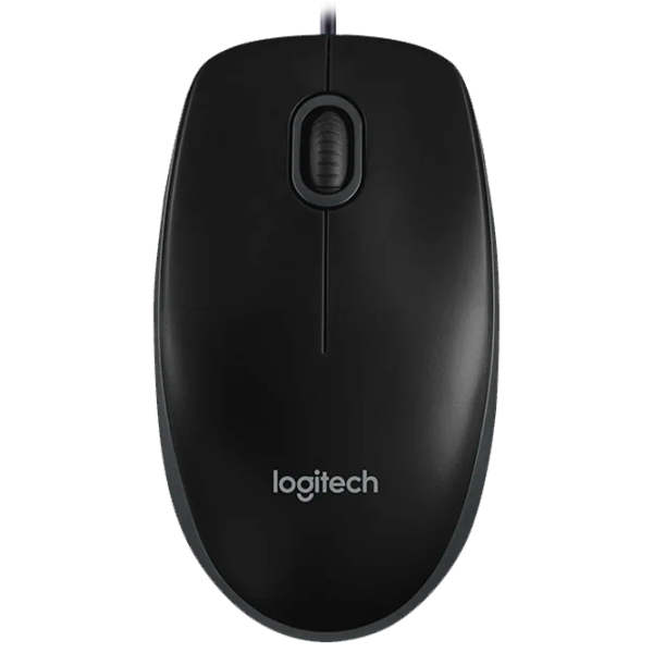 Mouse Logitech B100 USB/ Black photo 1