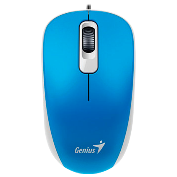 Mouse Genius DX-110 USB/ Blue photo 1