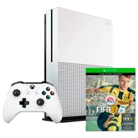 Microsoft Xbox One S + FIFA 17 White