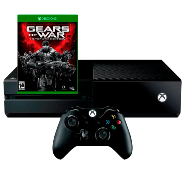Microsoft Xbox One + Gears of War Ultimate Edition Черный photo 1