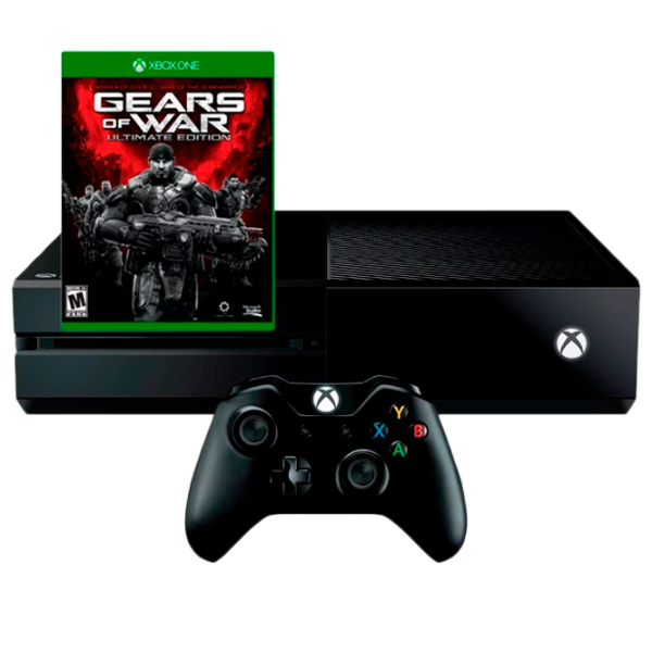 Microsoft Xbox One + Gears of War Ultimate Edition Черный photo 1
