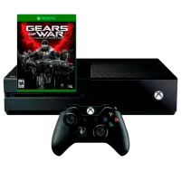 Microsoft Xbox One + Gears of War Ultimate Edition Black