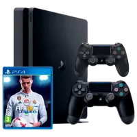 Sony Playstation 4 Slim + FIFA 18 Black