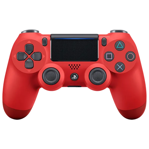 Gamepad Sony Dualshock 4 Fără fir / 14 buttons / Red photo 1 Gamepad Sony Dualshock 4 Fără fir / 14 buttons / Red photo 1