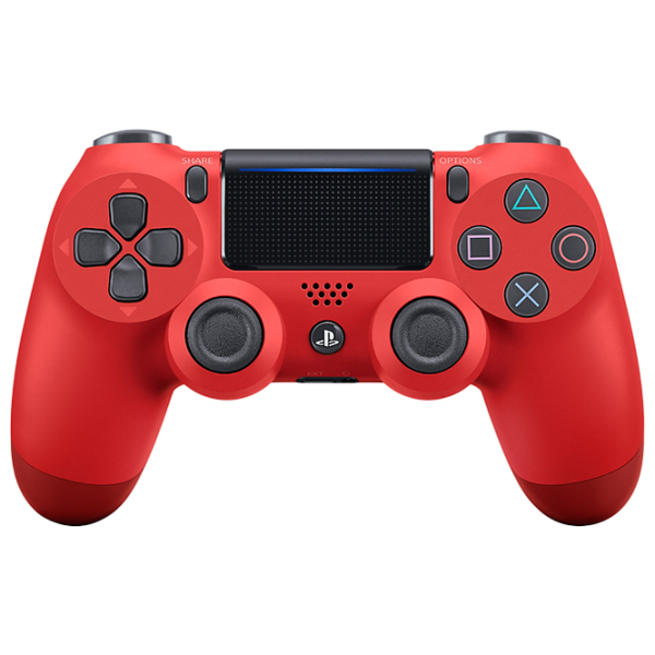 Gamepad Sony Dualshock 4 Fără fir / 14 buttons / Red photo 1 Gamepad Sony Dualshock 4 Fără fir / 14 buttons / Red photo 1