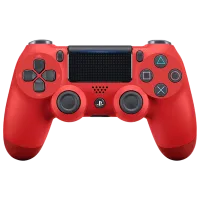 Геймпад Sony Dualshock 4 Беспроводные / 14 buttons / Красный