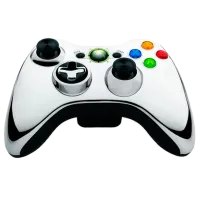 Геймпад Microsoft Xbox 360 Special Edition Беспроводные / 12 buttons / Серебряный