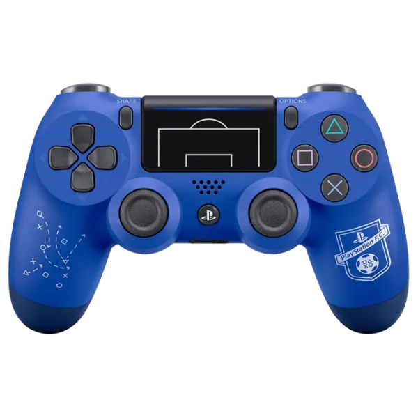 Gamepad Sony Dualshock 4 V2 FC Limited Edition Fără fir / 14 buttons / Blue photo 1 Gamepad Sony Dualshock 4 V2 FC Limited Edition Fără fir / 14 buttons / Blue photo 1
